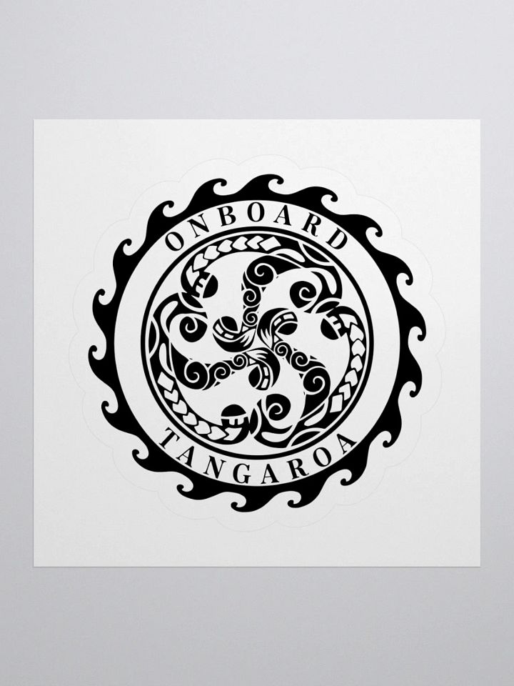"Onboard Tangaroa" Sticker – Stick with the Journey product image (4)