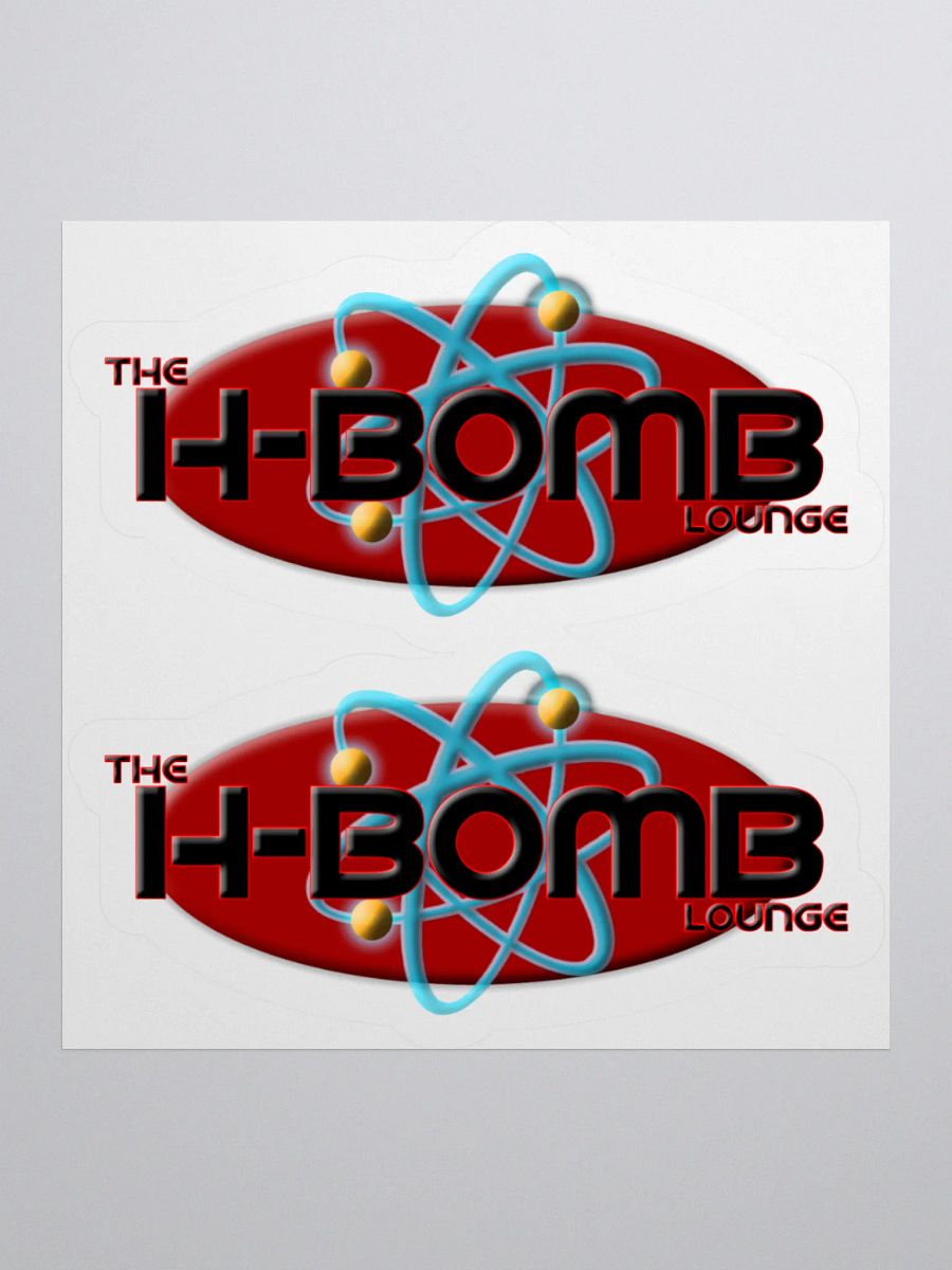 H-Bomb Lounge Stickers product image (2)