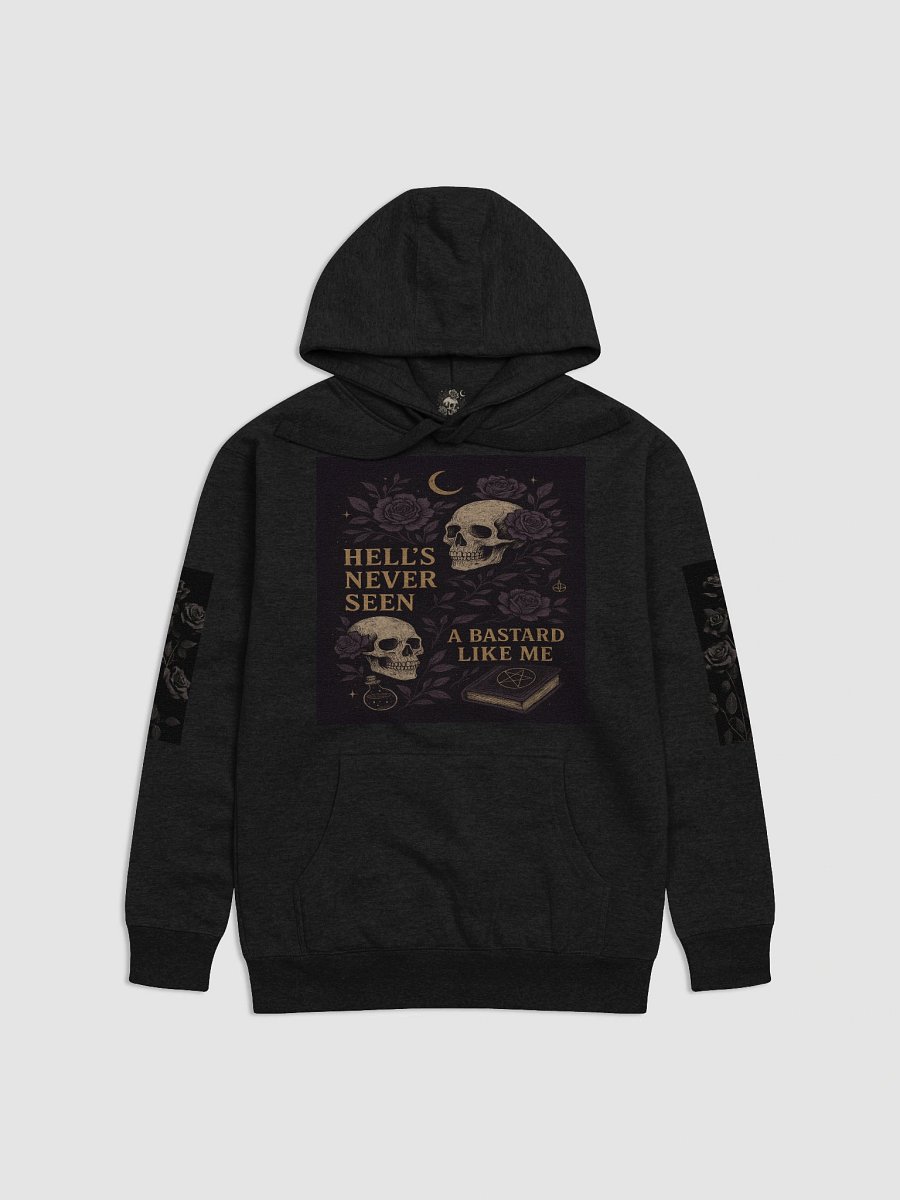 Gothic Rose Skull Unisex Hoodie product image (1)