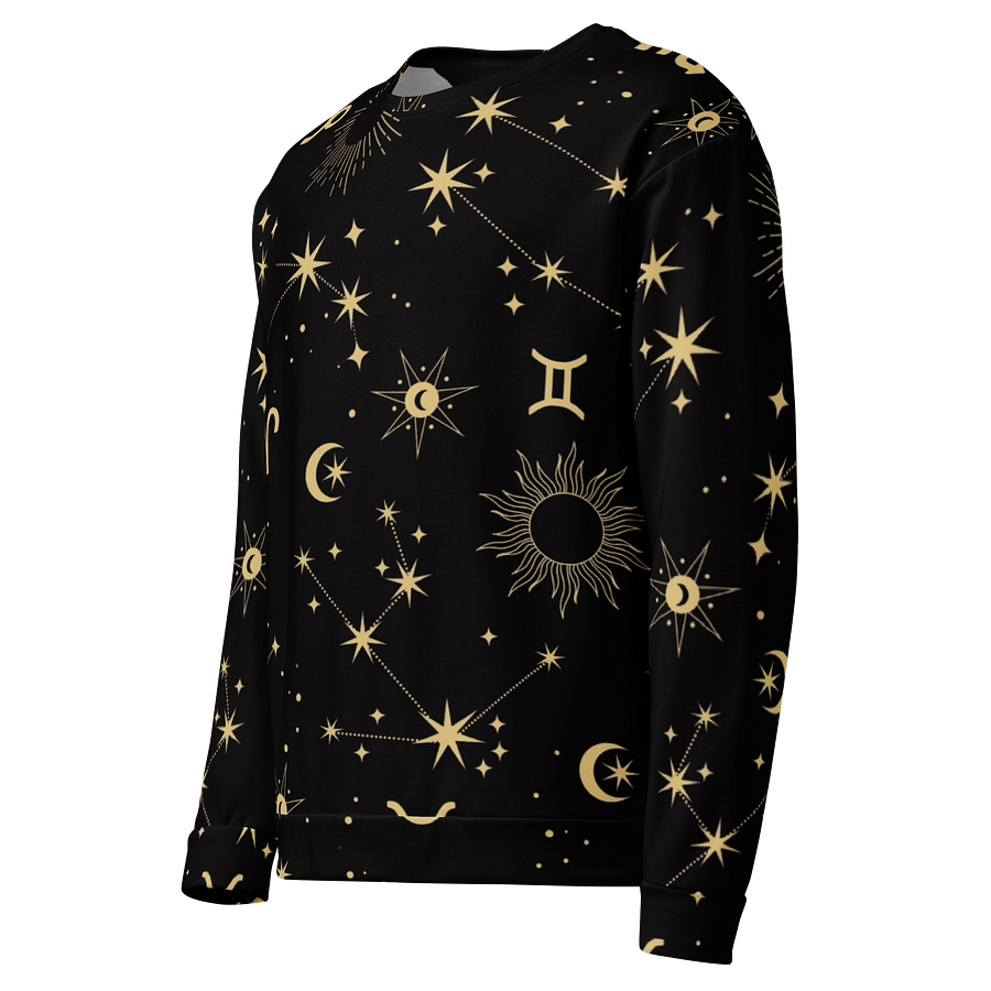 Celestial Zodiac All-Over Print Sweatshirt product image (3)