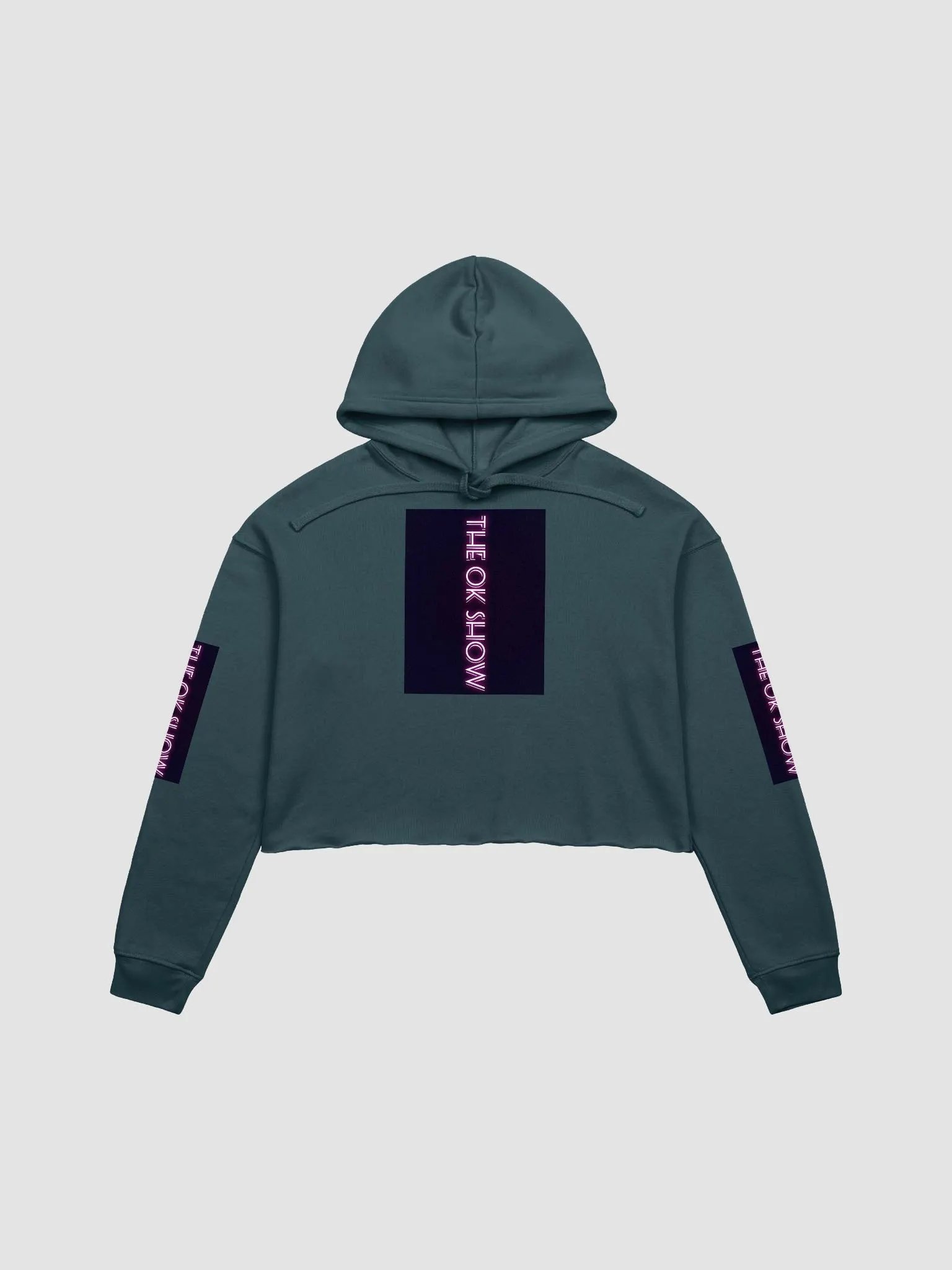 The OK Show Fleece Crop Hoodie product image (1)