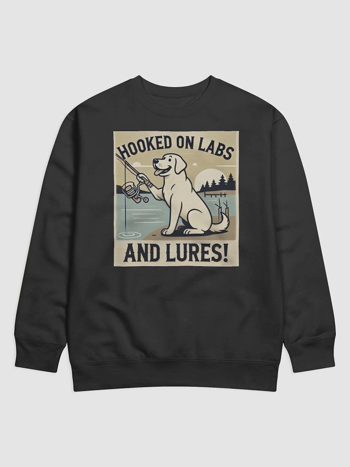 Labrador Retriever Fishing Sweatshirt product image (1)