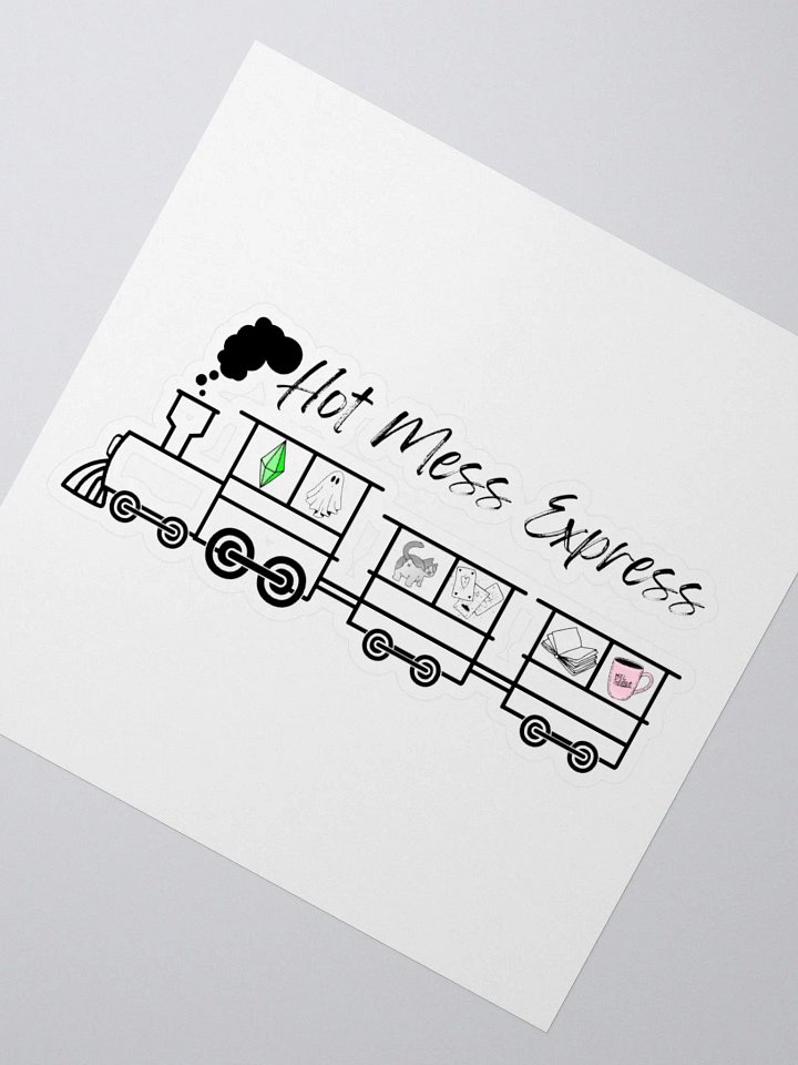 Hot Mess Express Sticker product image (5)