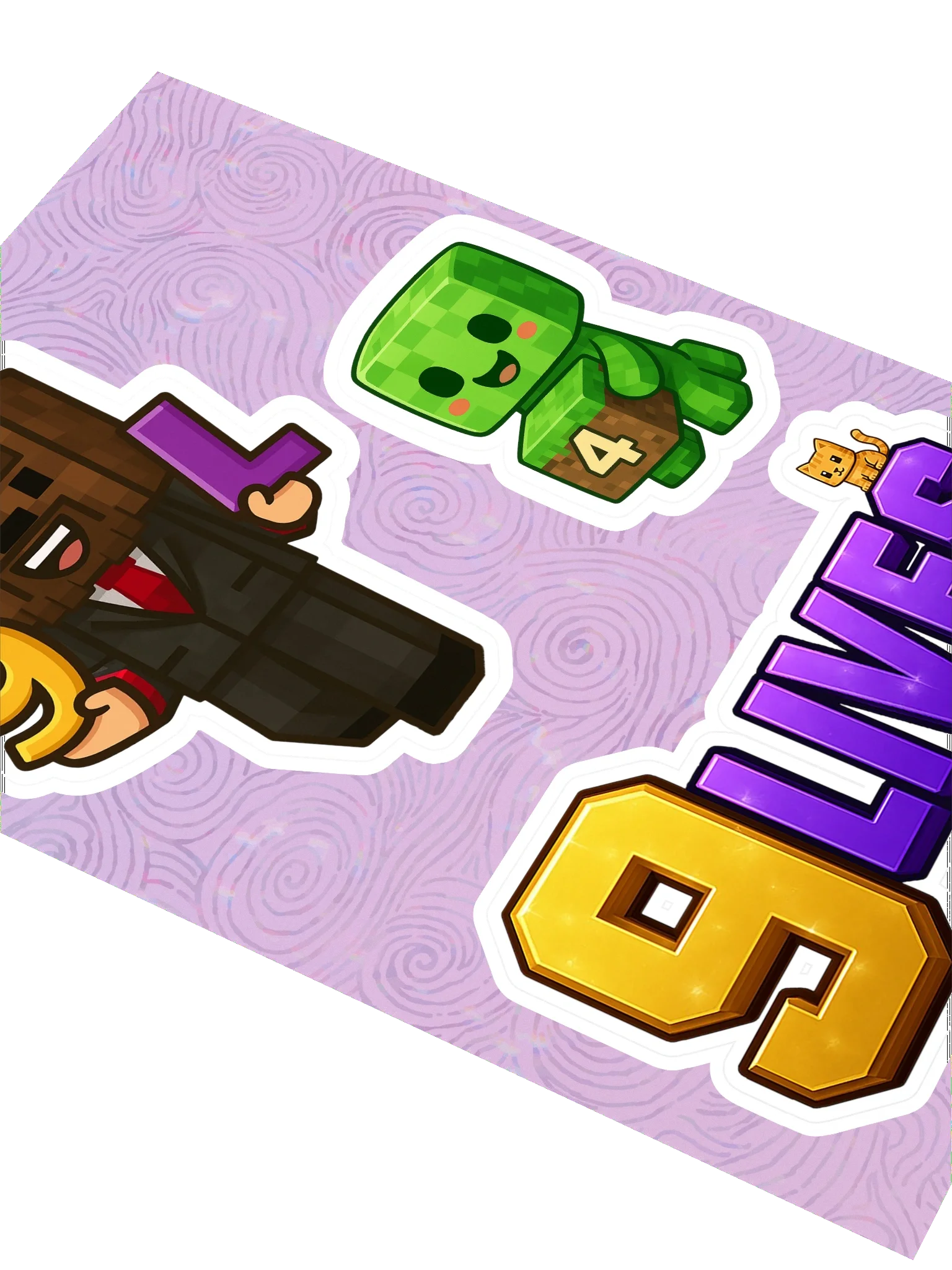 9LS4 OvergrownChewie Sticker Sheet product image (3)