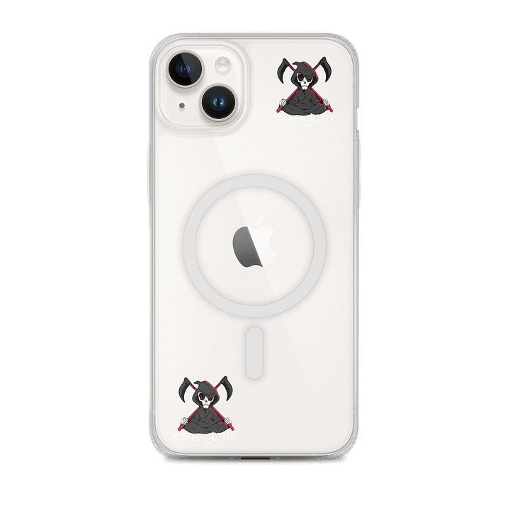 Grim Reaper Dual Expression iPhone® MagSafe® Clear Case product image (1)