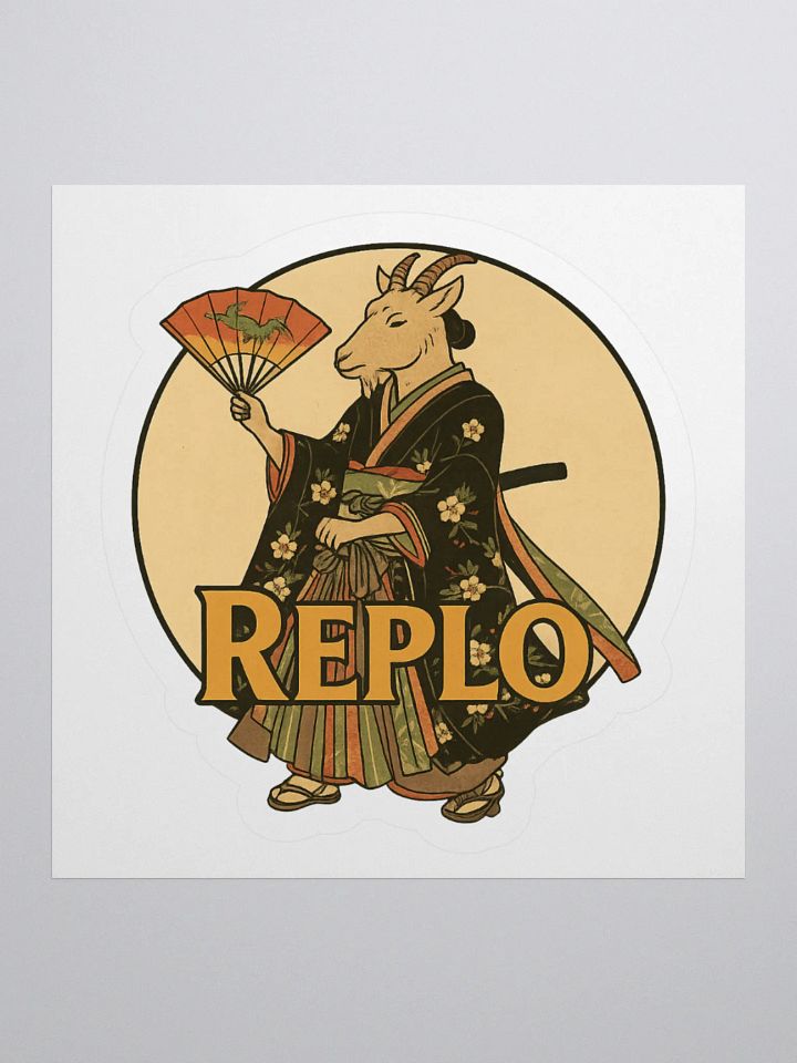 Replo Samurai Goat Sticker product image (2)