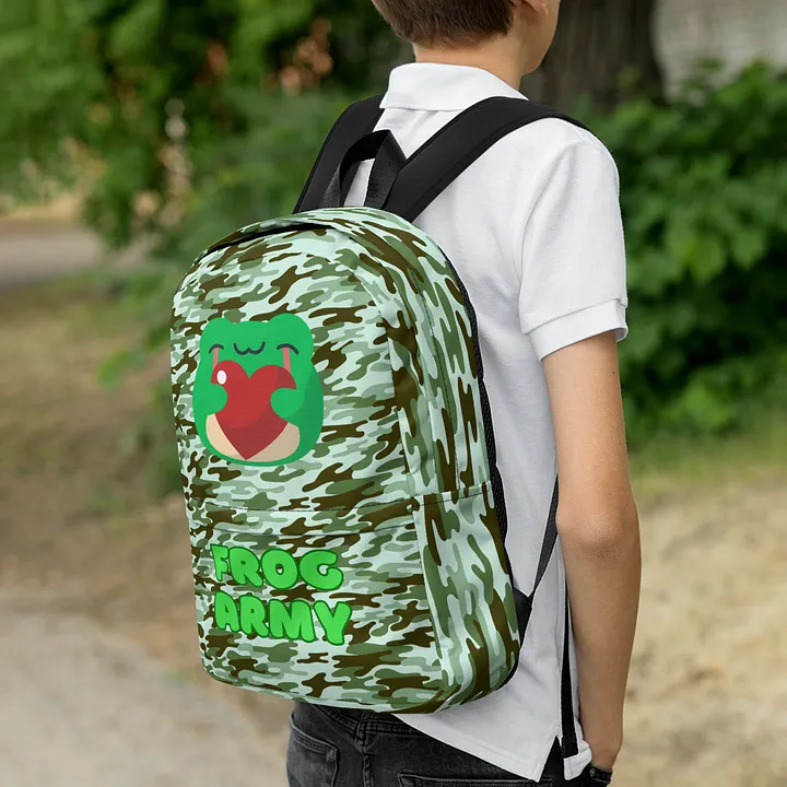 Frog Army Backpack product image (1)