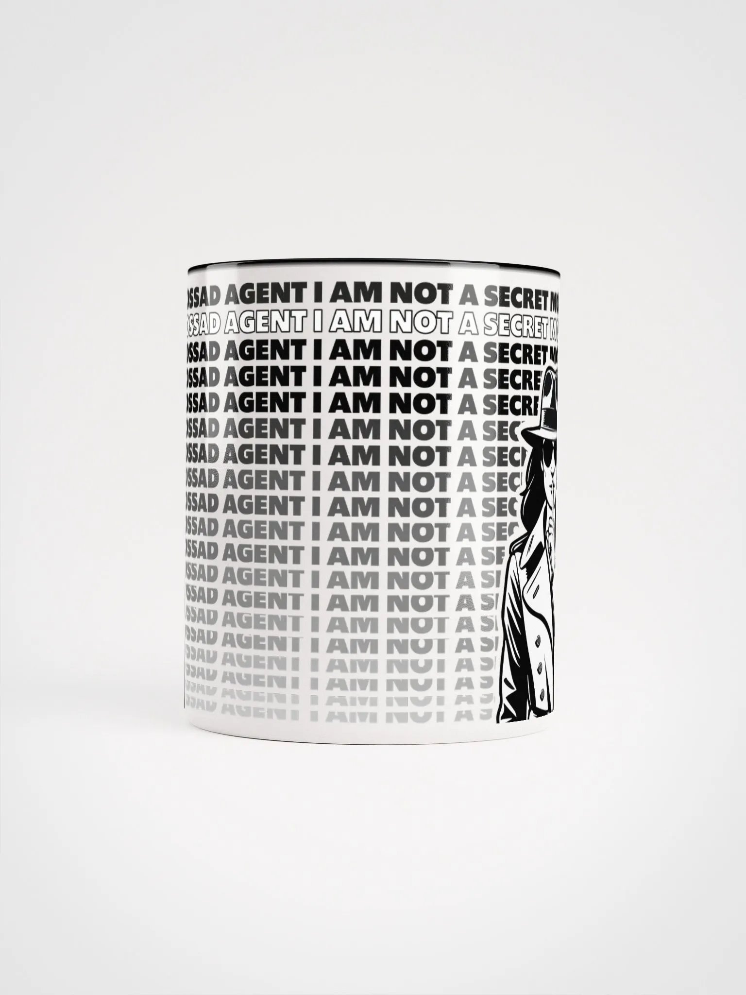 Secret Mossad Woman Duo-Color Mug product image (4)