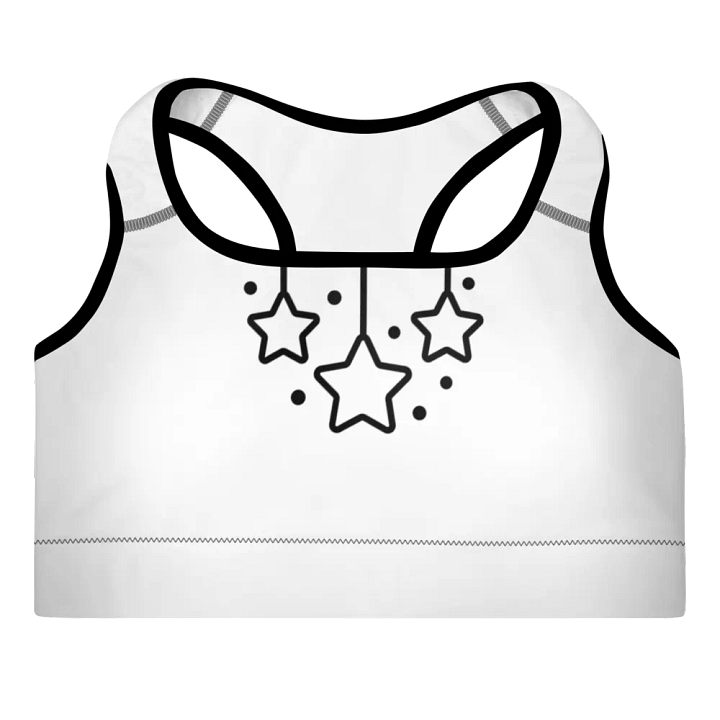 All-Over Print Padded Sports Bra product image (2)