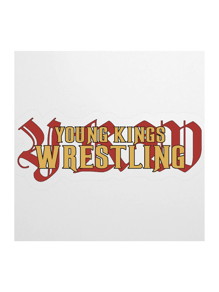 Young Kings Wrestling Logo Sticker product image (3)