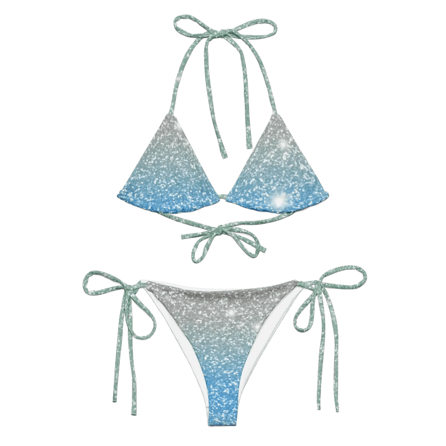 Glitter Unicorn Texture Design String Bikini (10) product image (3)
