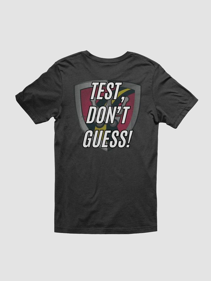 Official Royalty Auto Service "Test Don't Guess" T-Shirt product image (1)