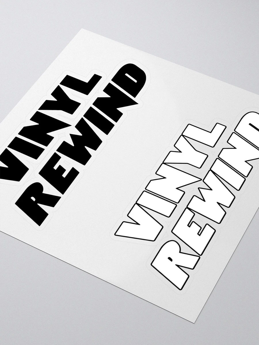 Retro Vinyl Rewind Sticker Pack product image (3)