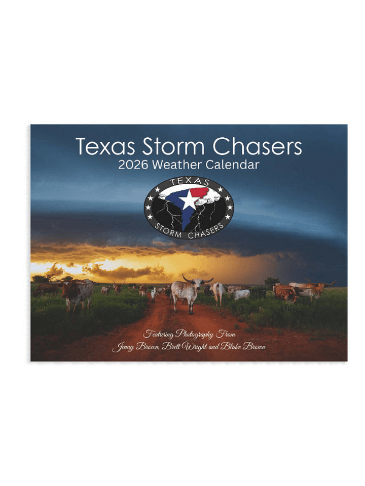2026 Storm Calendar by Texas Storm Chasers product image (1)