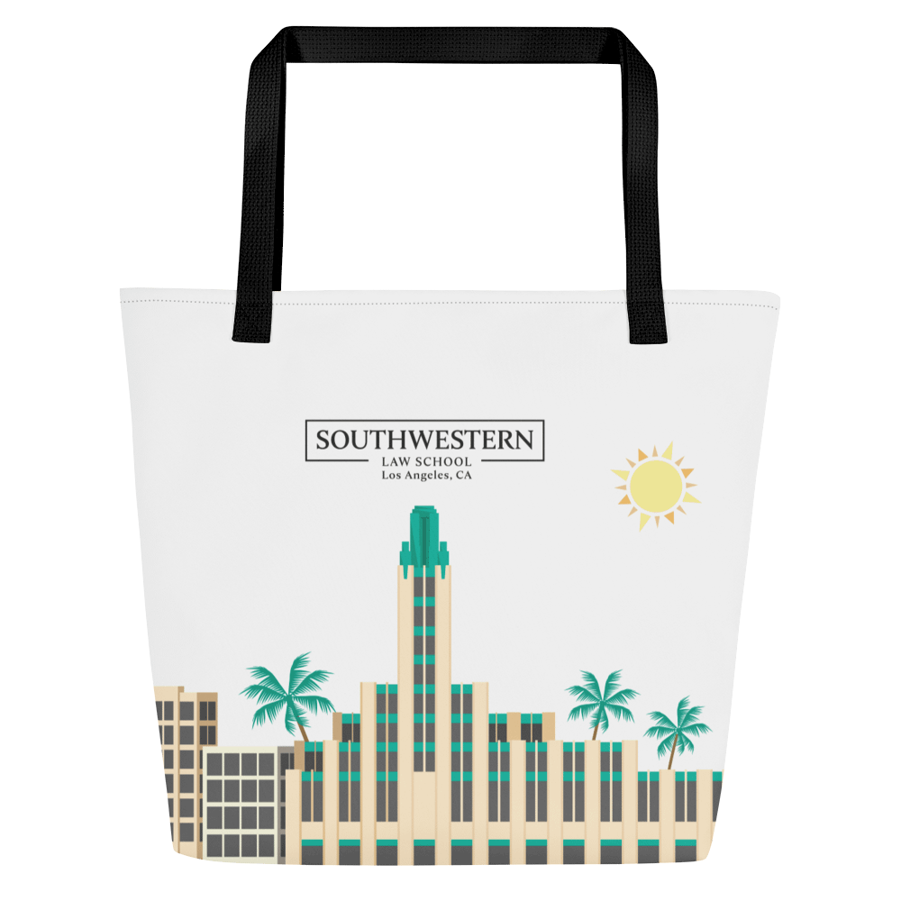 BW Building Illustration- Tote product image (1)