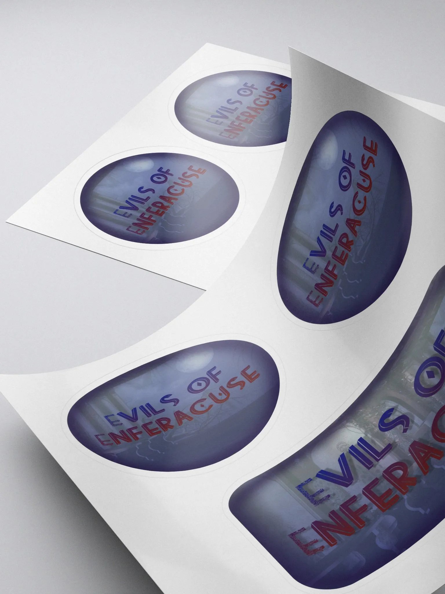 Evils of Enferacuse Sticker Set #1 product image (4)