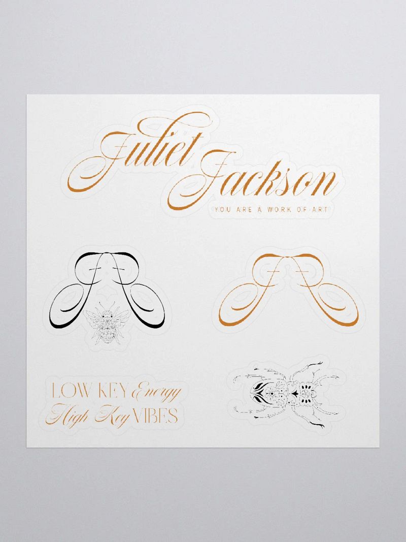Brand Sticker Sheet