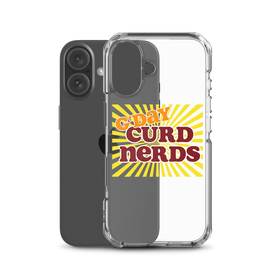 G'day Curd Nerds iPhone Case product image (50)