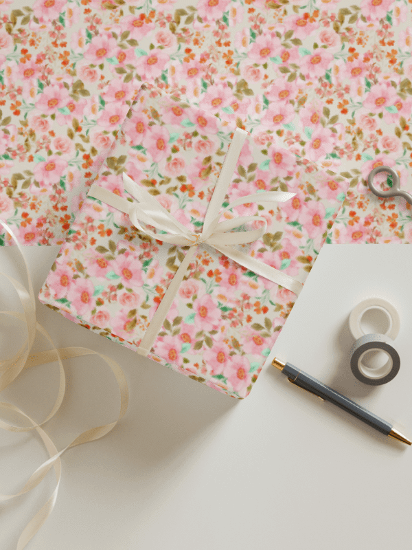 Pink Roses Paper Sheets product image (4)