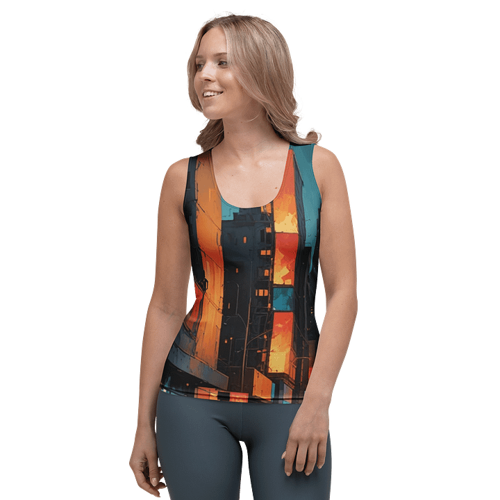 Abstract City 2 Tank Top product image (1)