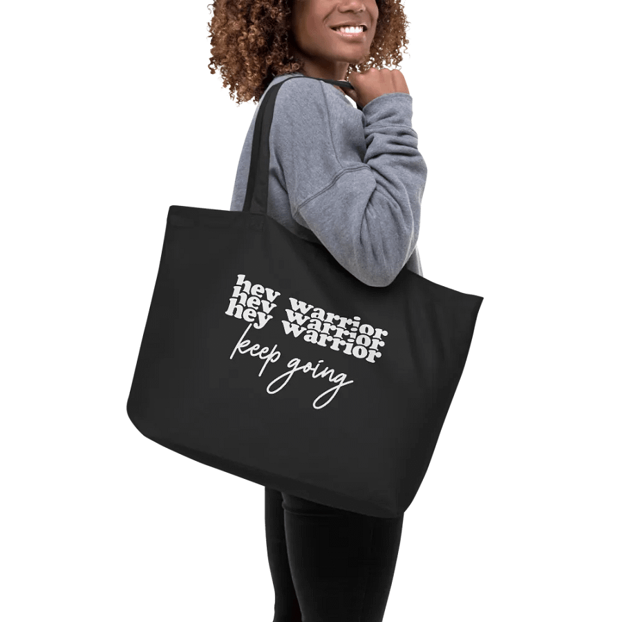 Hey Warrior Keep Going Bag product image (9)