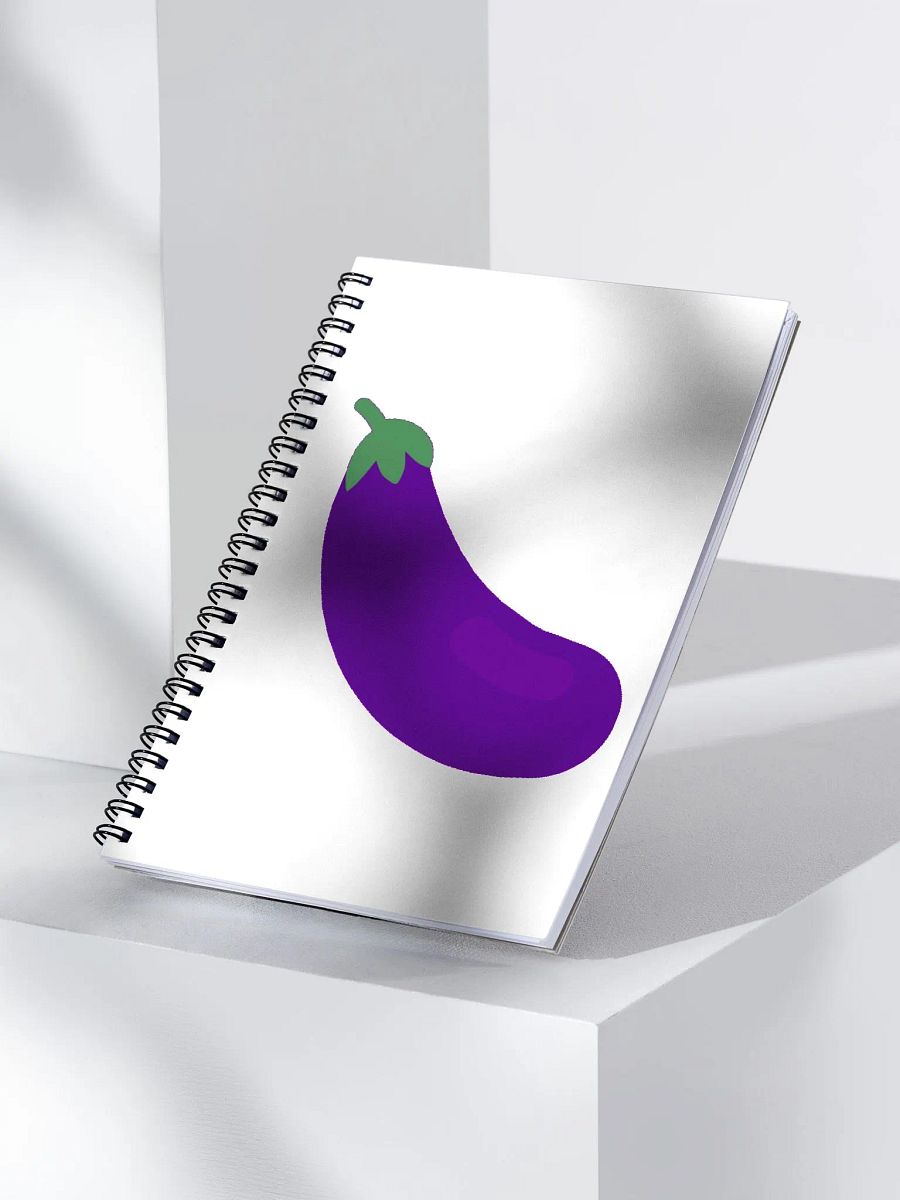 Eggplant Spiral Notebook product image (3)