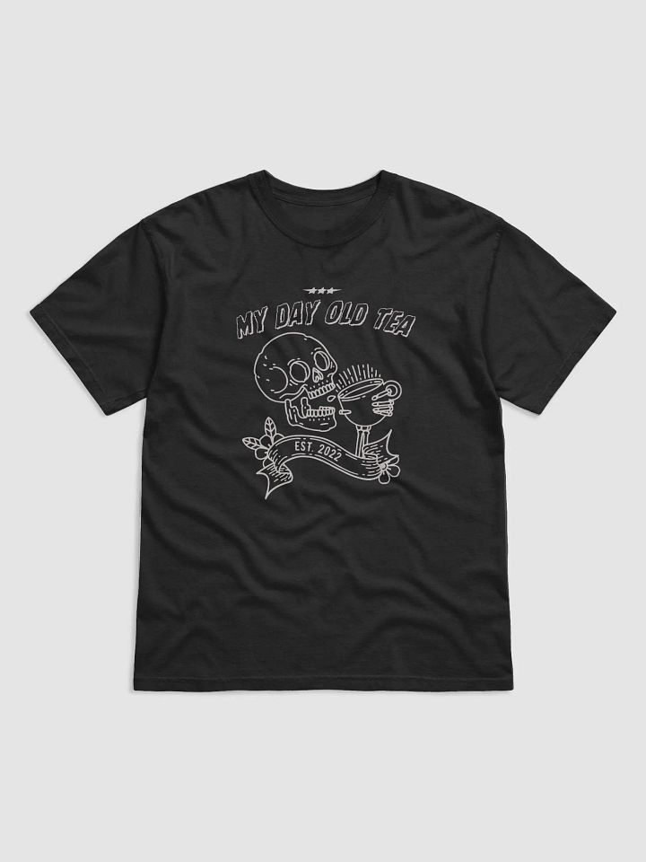 my day old tea band tee product image (1)