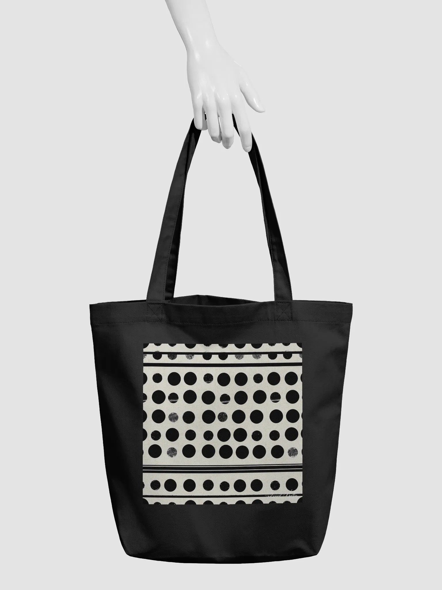 Distressed Dots Eco Tote product image (3)
