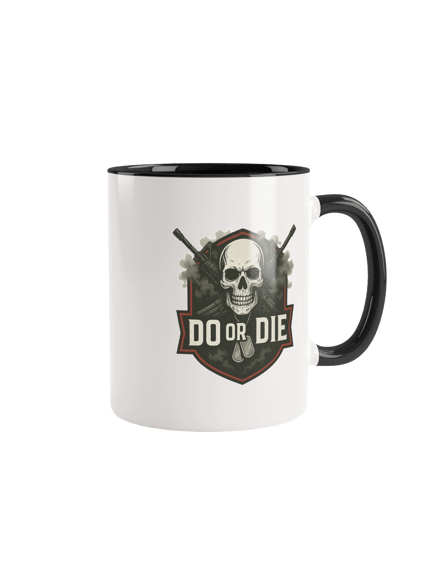 Skull and Rifles Ceramic Mug product image (3)