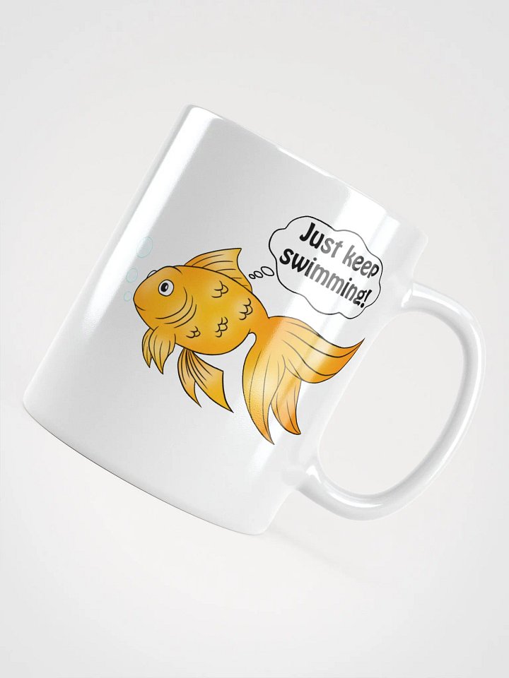 Goldfish White Glossy Mug product image (2)