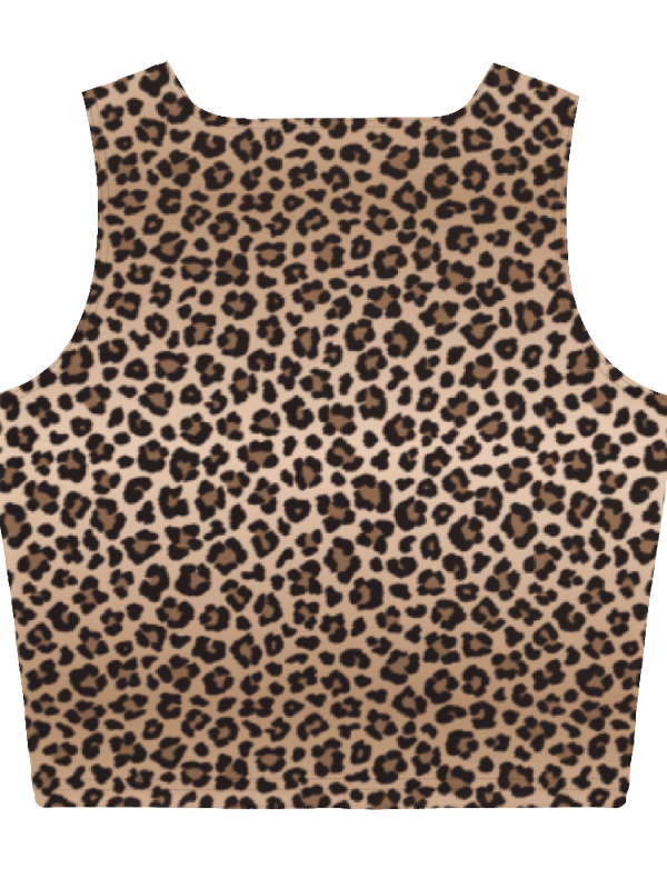 Leopard-print Crop Top product image (6)
