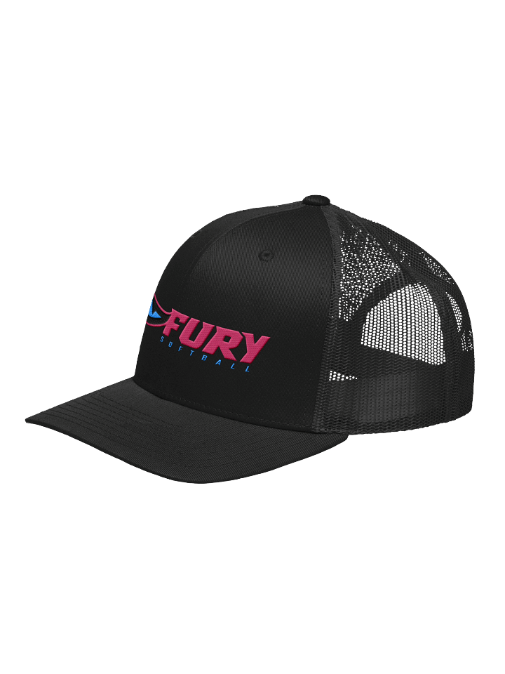 FURY Eye Logo Retro Trucker Hat product image (2)