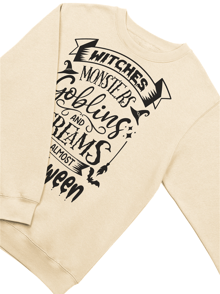 Witches and monsters goblins and screams It's alomost halloween product image (3)