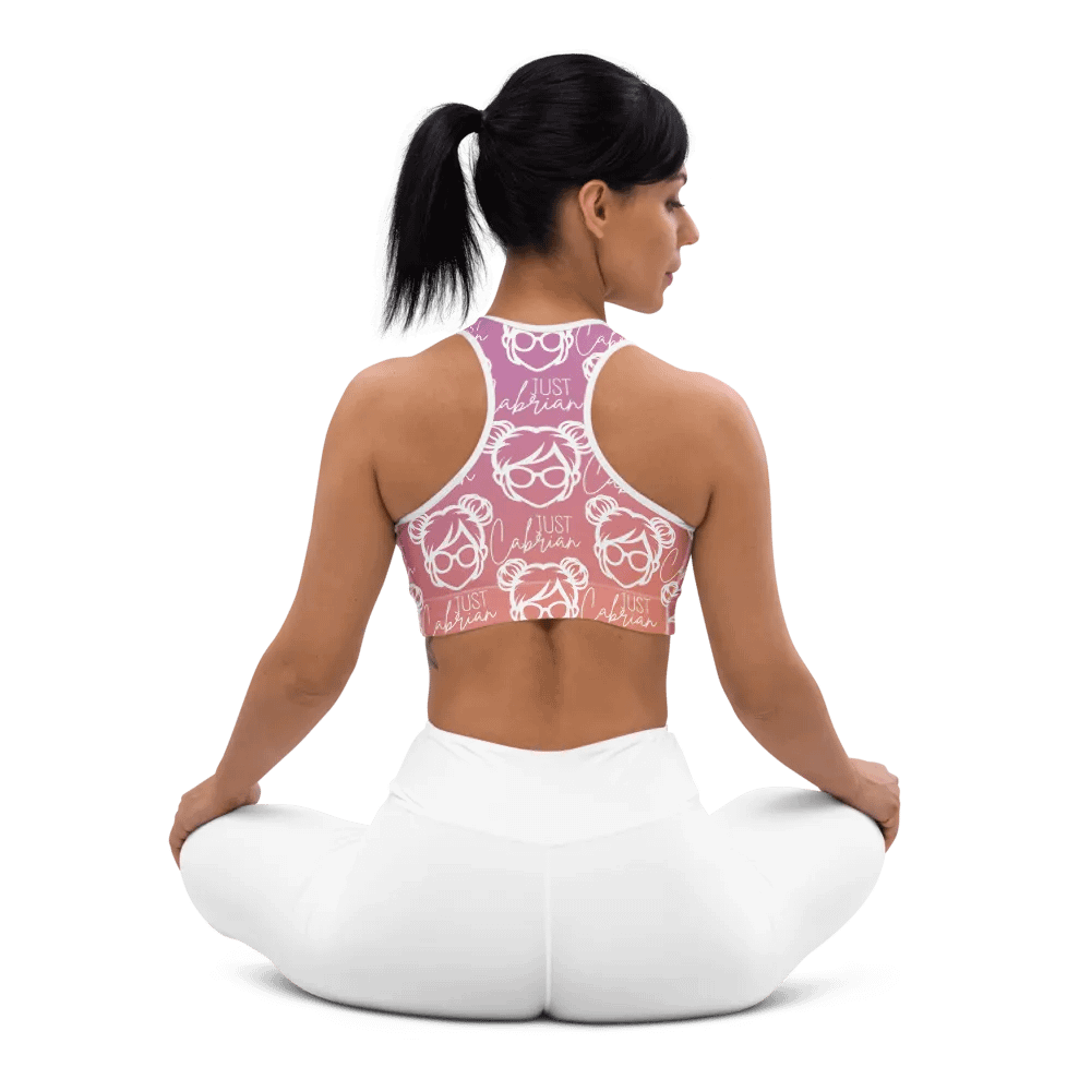 JustCabrian Ombre Sports Bra product image (9)