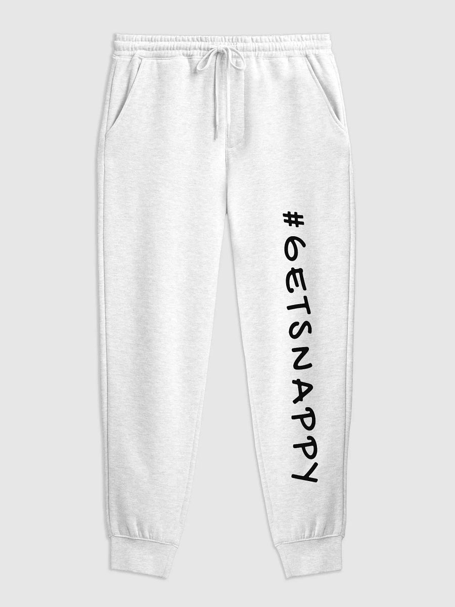 Get Snappy White Sweatpants product image (2)