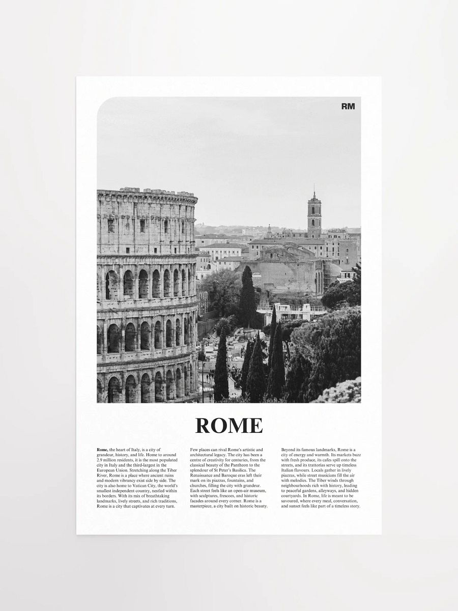 Rome 04 Newspaper Poster product image (13)