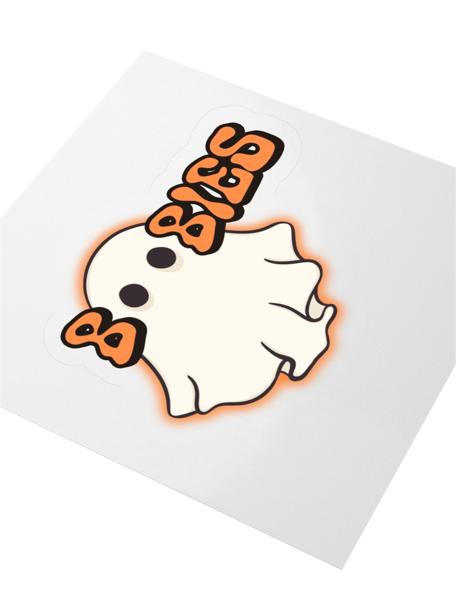 BOObies Sticker - Orange product image (7)
