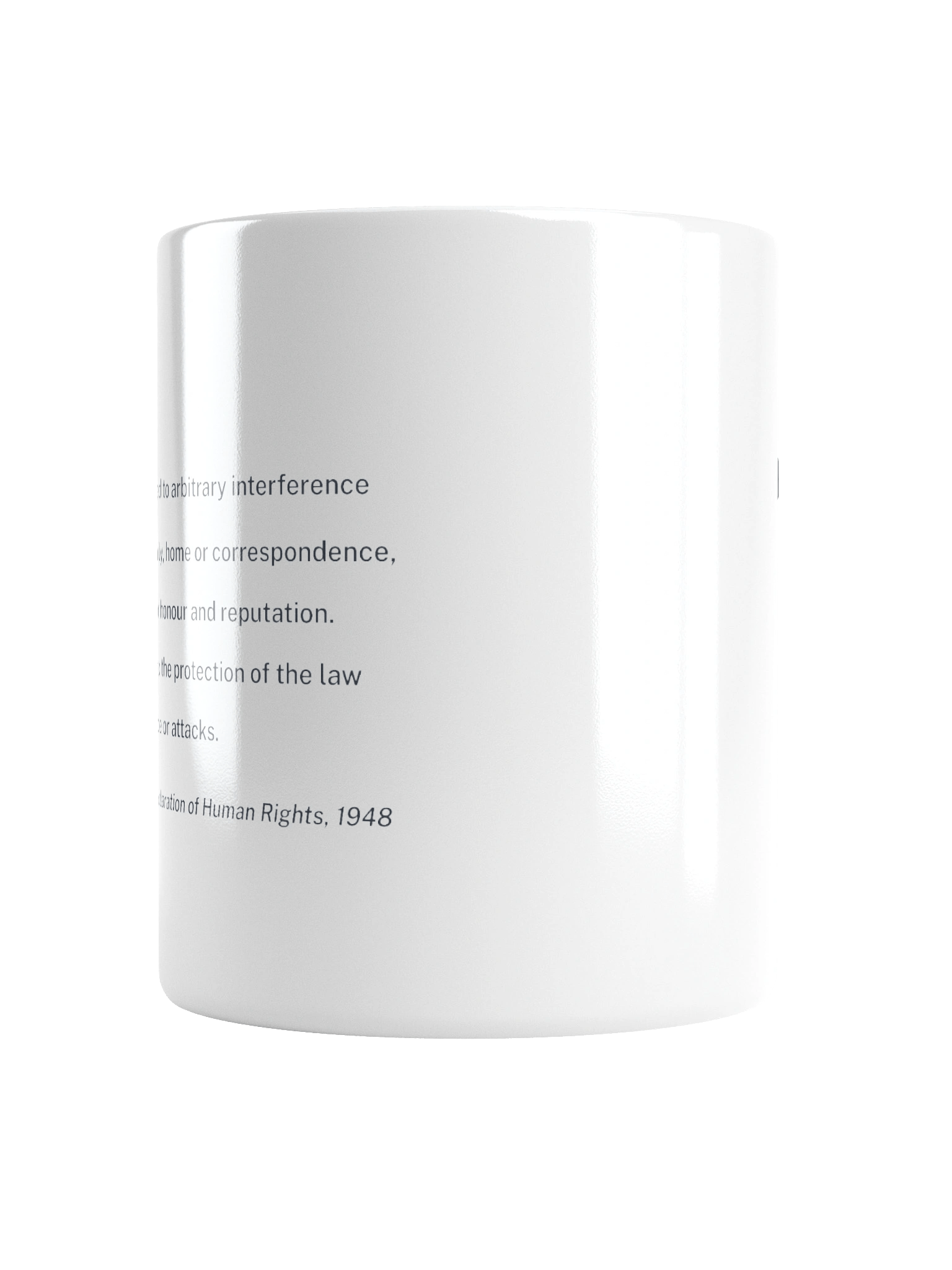 Article 12 - Mug (White) product image (6)