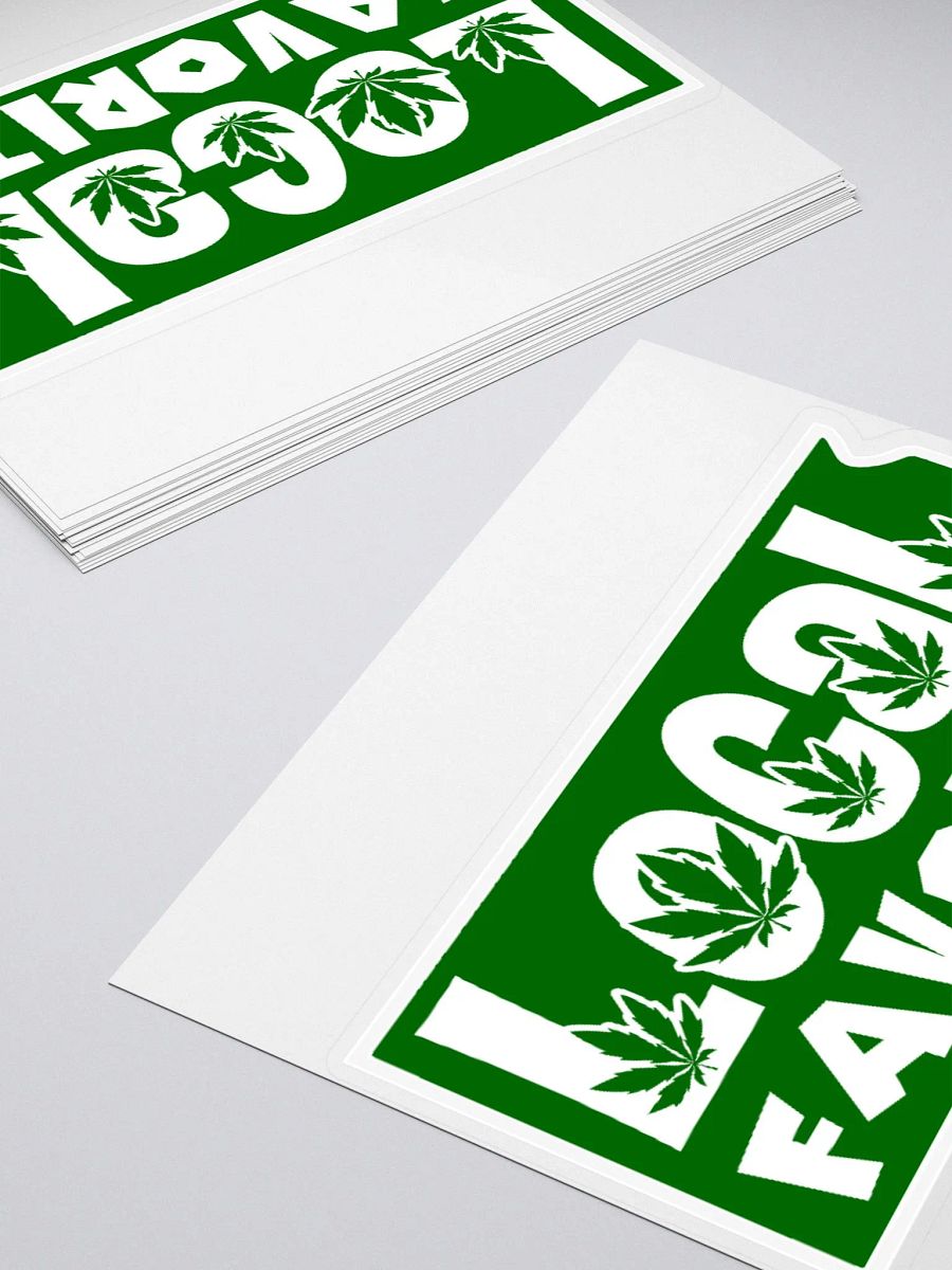 Hemp Quarters Local Favorite Sticker 3
