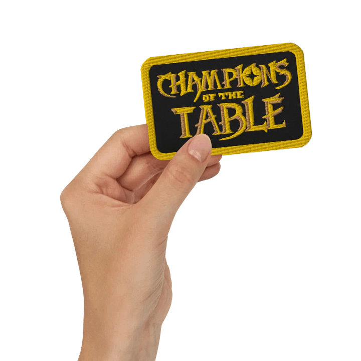 Champions of The Table Patch product image (2)
