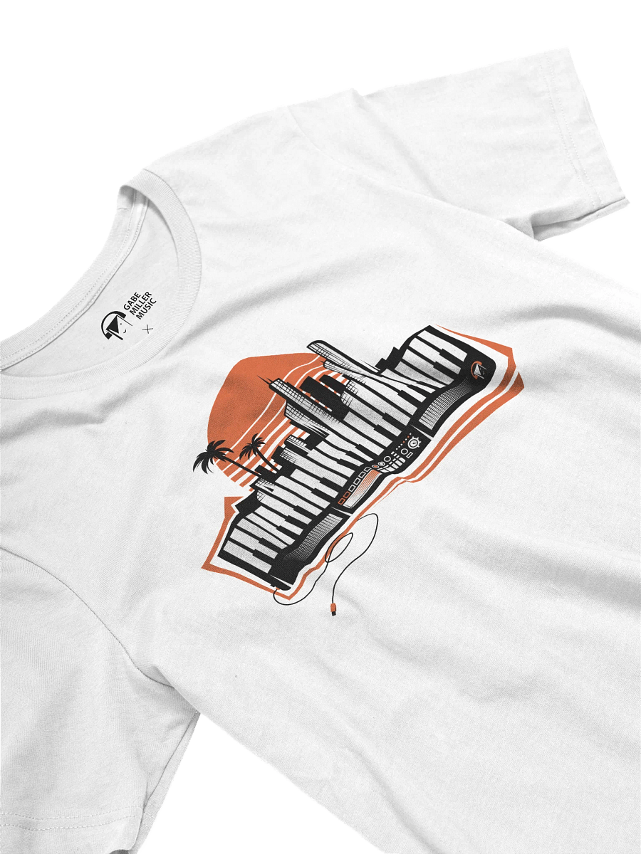 Keyboard City unisex tee product image (3)