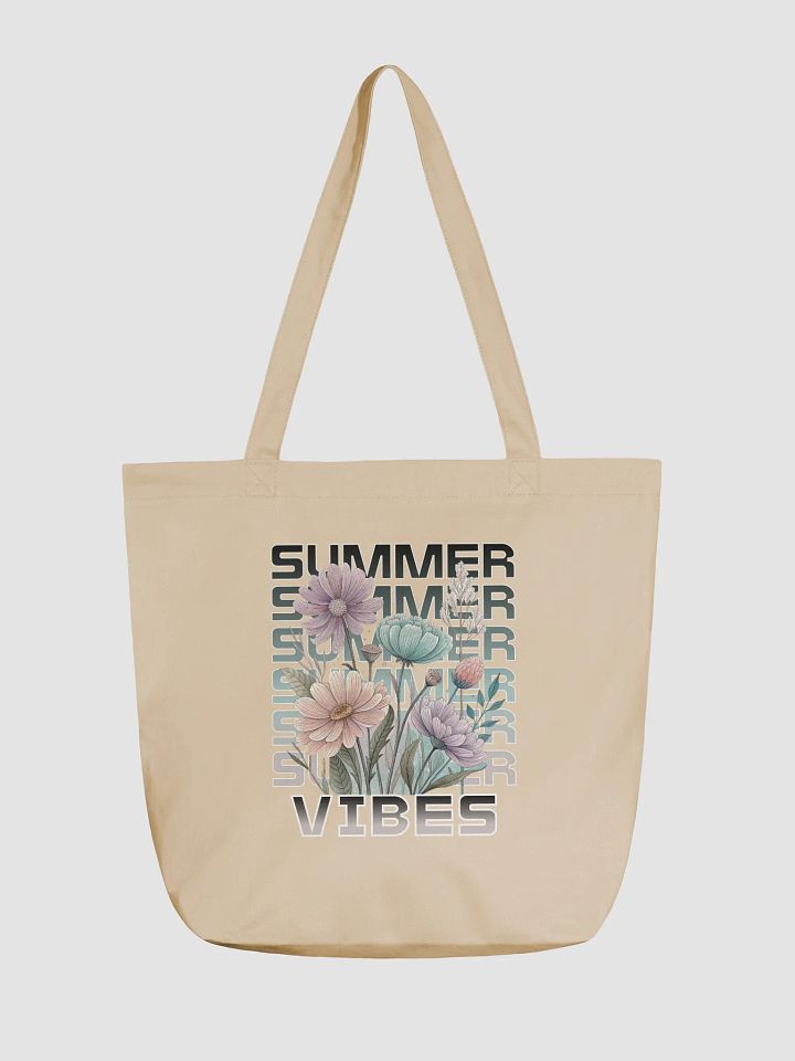 Summer Vibes Boho Flowers Blooms Eco Tote product image (5)
