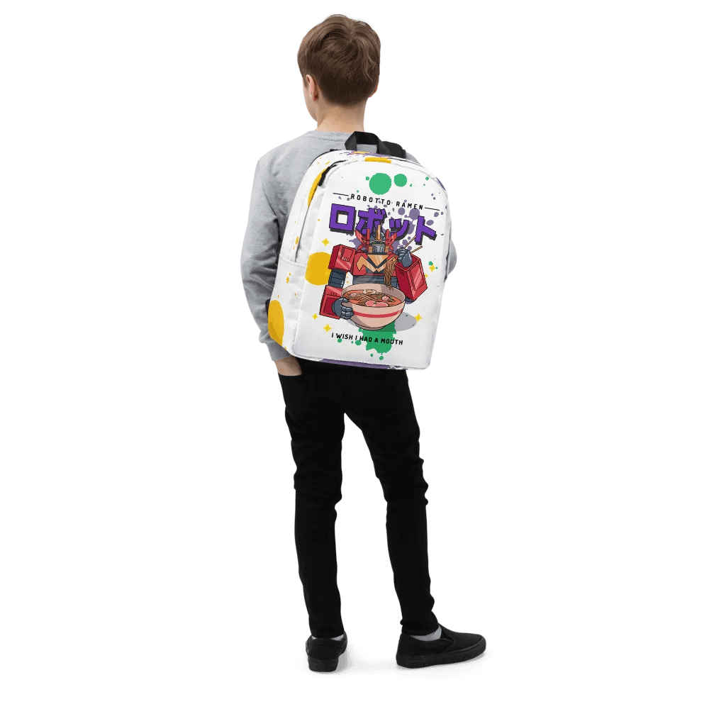 Mr.Gliscor kid's backpack ROBOTTO RAMEN product image (6)