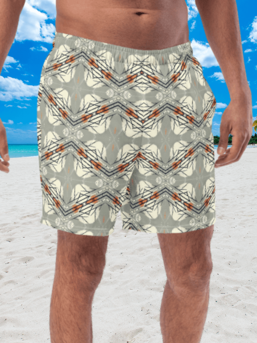Lattice Lagoon Swim Shorts product image (2)