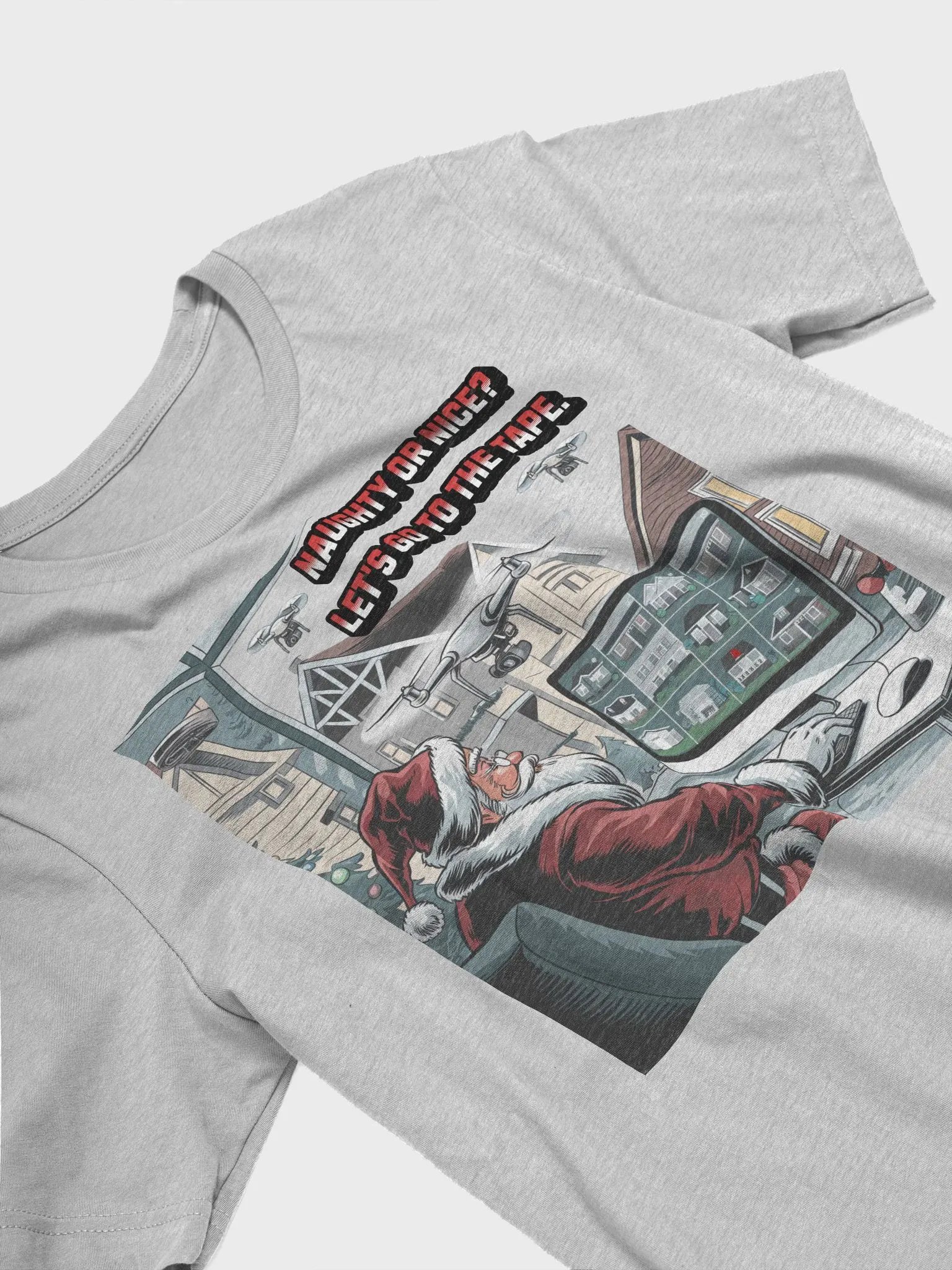 Naughty or Nice? Let's Go To The Tape - T-shirt product image (14)
