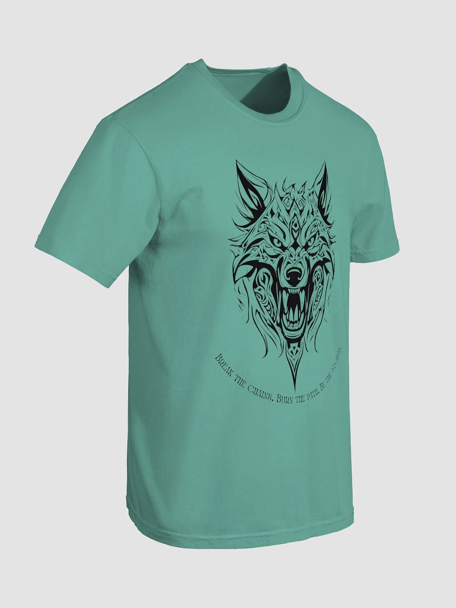 "Fenrir Unbound" – The Wolf of Ragnarok Tee | Forged In Valhalla product image (7)