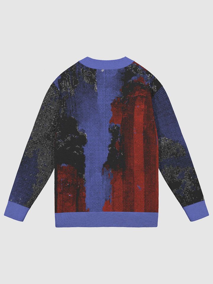 Vibrant Jacquard Knit Cardigan product image (7)