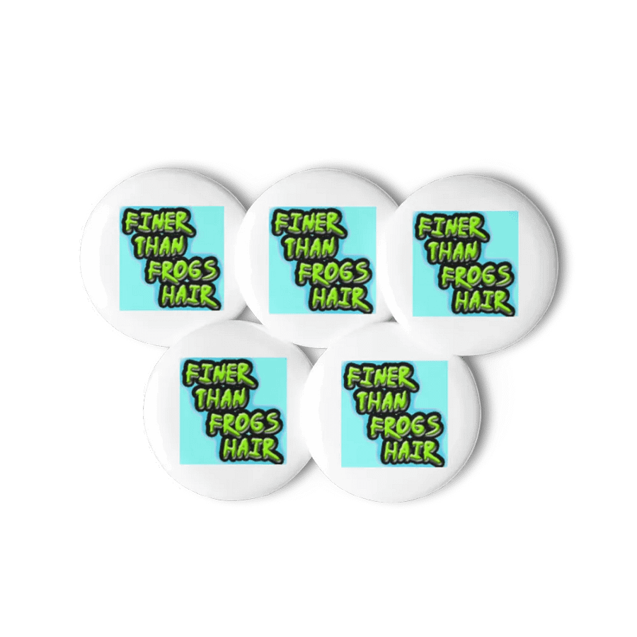 Finer Than Frogs Hair Pin Button Set product image (11)