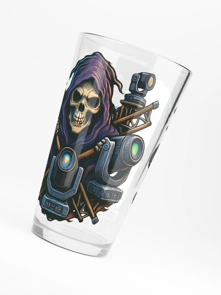 Theatrically Jerry "Triple Mover" Grim Reaper Moving Head Light Shaker Pint Glass product image (6)
