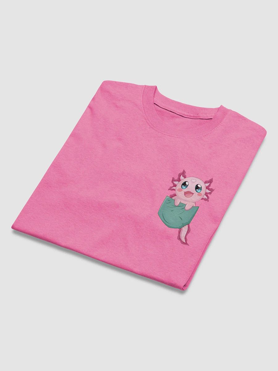 Pocket Protector ChitChat The Axolotl Salute Tee product image (28)